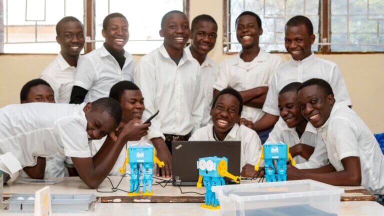 Amber's working with the Turing Trust to support schools in Malawi
